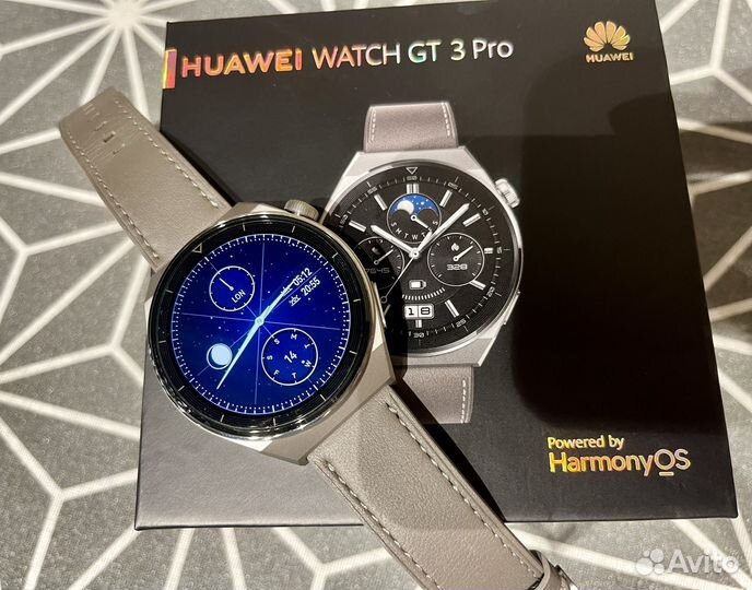 Часы Huawei watch GT 3 Pro 46 мм NFC RU, черный