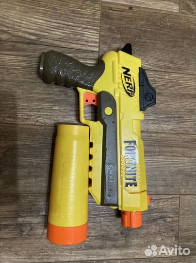Nerf fortnite пистолет