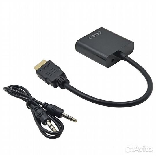 Переходник hdmi - VGA - адаптер- конвертер + аудио