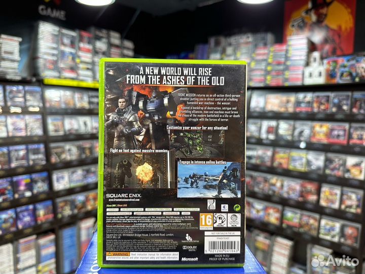 Игры для Xbox 360: Front Mission Evolved