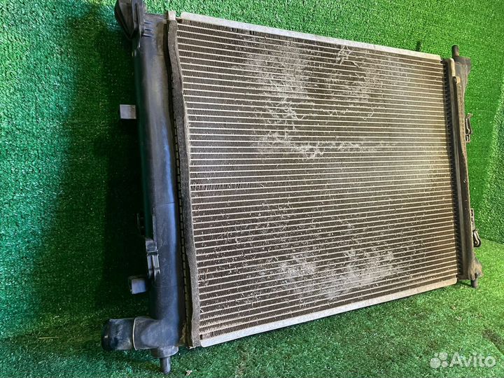 Радиатор охлаждения hyundai solaris 1 kia rio