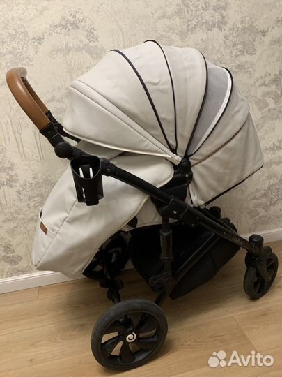 Коляска tutis viva life 3 в 1 экокожа
