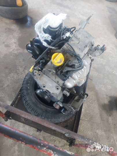 Двигатель Renault logan 1 6 8 кл