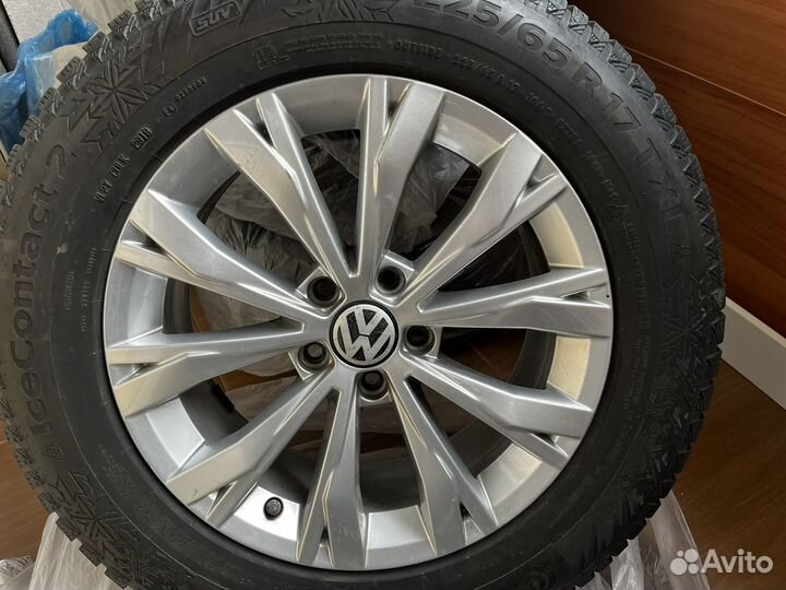 Комплект колес с датчиками давления на VW Tiguan