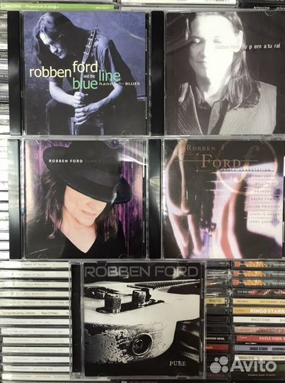 Музыкальные cd диски Robben Ford
