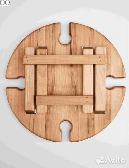 Стол винный для 4 бокалов деревянный. опт