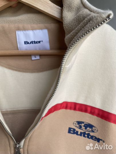 Толстовка butter goods zip pullover