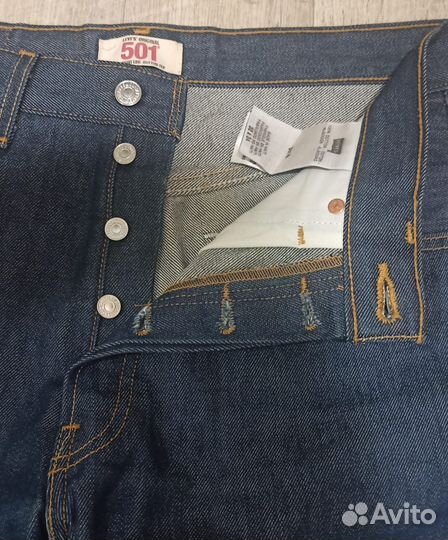 Джинсы Levi's 501 W32 L34 новые