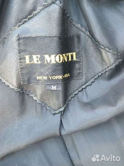 Кожаный плащ мужской