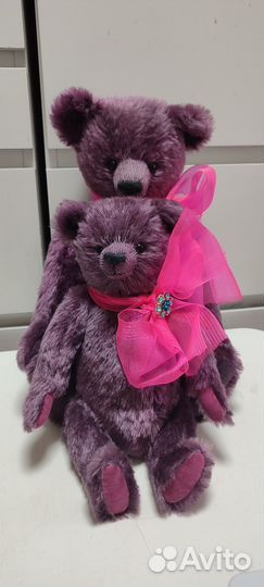 Мишки Тедди разные ручной работы