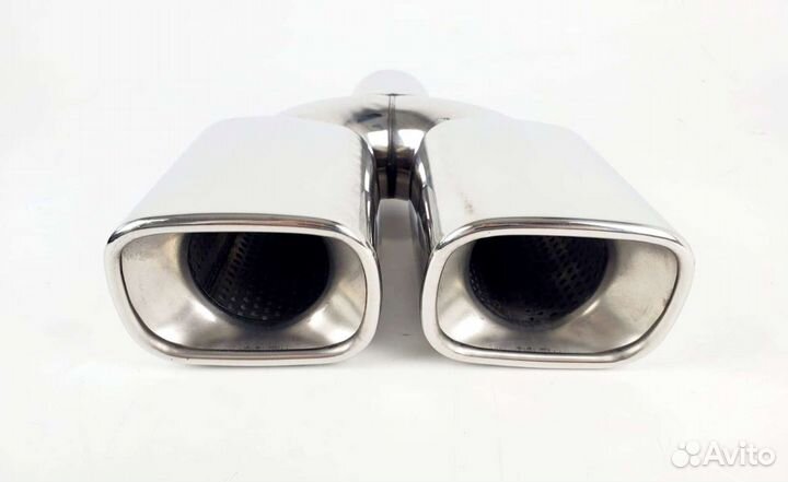 Насадка на глушитель двойная 63*95*255