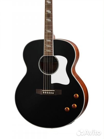 Электро-акустическая гитара, тип корпуса Джамбо +