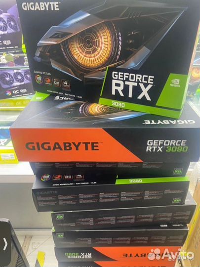 Видеокарта gigabyte GeForce RTX 3090 gaming OC 24G