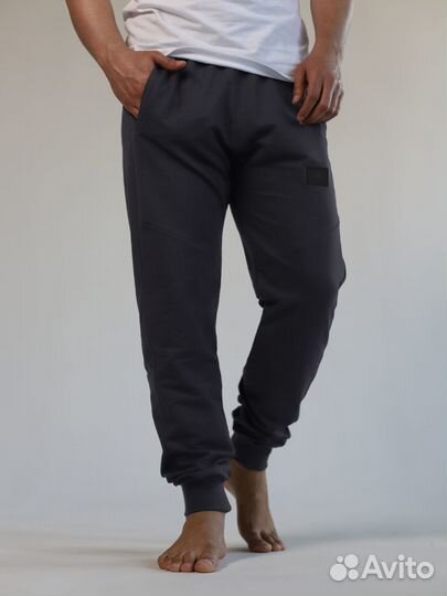 Спортивные штаны мужские с манжетом 52-58