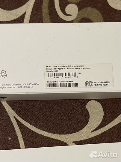 Стилус apple pencil 2nd gen