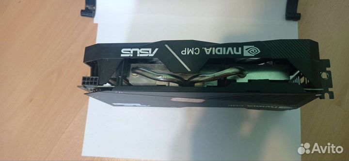 Видеокарта asus cmp40hx. Аналог 2060s