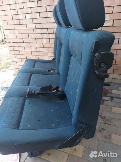 Сиденье тройное для микроавтобуса т4 бу