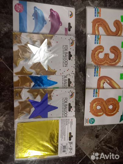 Воздушные шары цифры