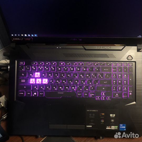 Игровой ноутбук Asus tuf gaming f17