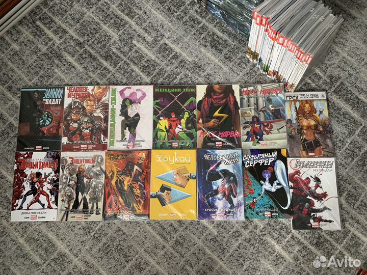 Комиксы Marvel тпб, мягкая обложка