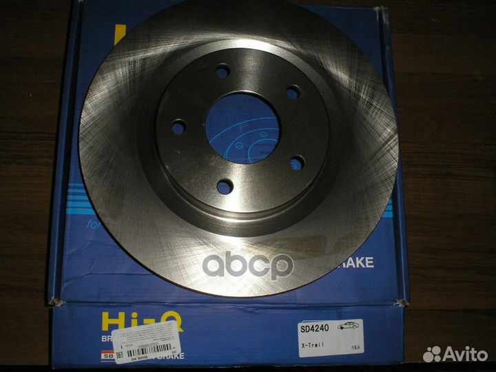 Диск тормозной передний Серия:HI-Q Диаметр:295м
