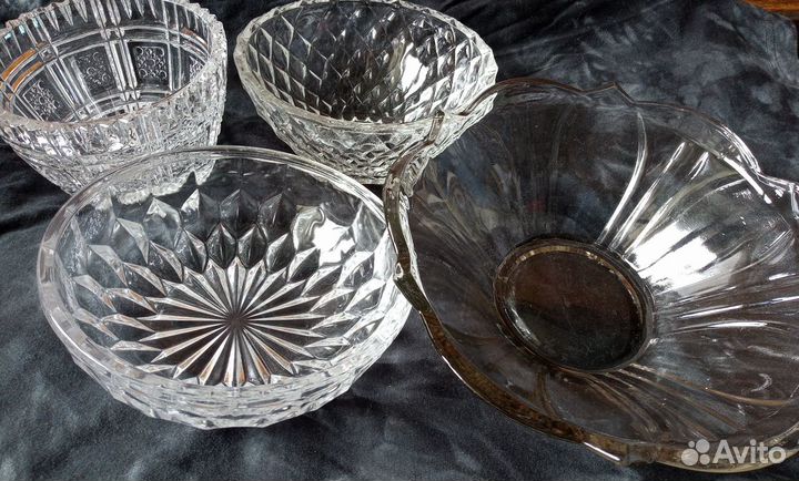 Хрустальные конфетницы/салатники СССР (1)