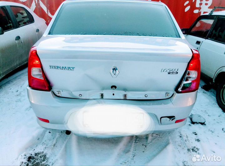 Крышка багажника Renault logan фаза 2