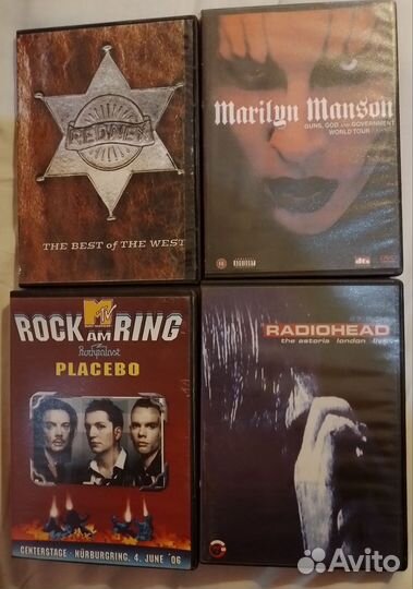 DVD Музыка: Алиса, Queen, Кукрыниксы и др