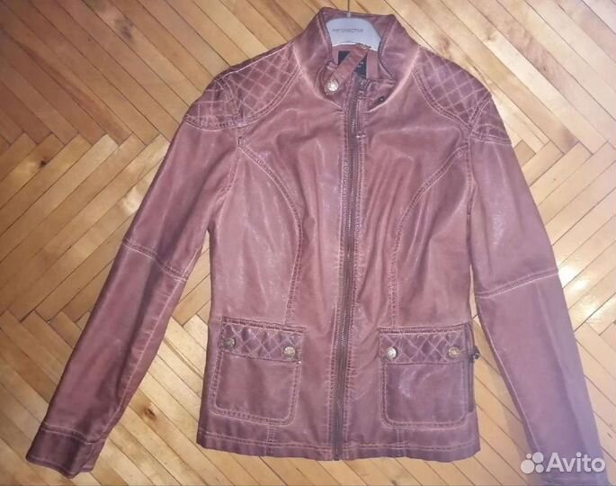 Кожаная куртка новая