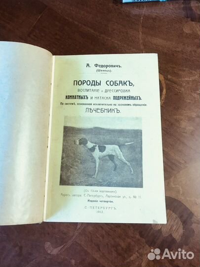 Федорович А. (Шенец). Породы собак 1913