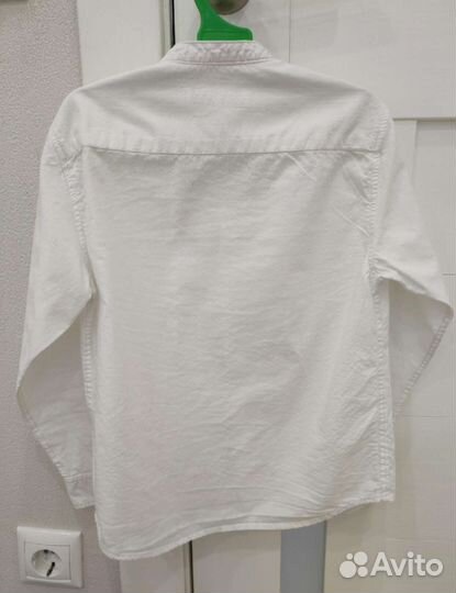 Рубашка белая zara для мальчика