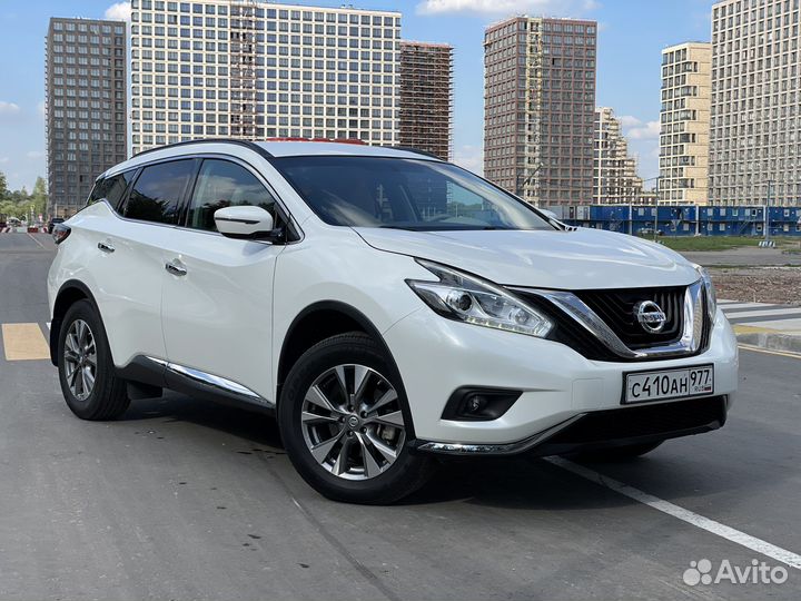 Nissan Murano 3.5 CVT, 2017, 110 000 км