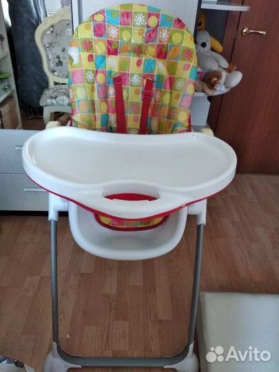 Детский стул для кормления и чехол в дар