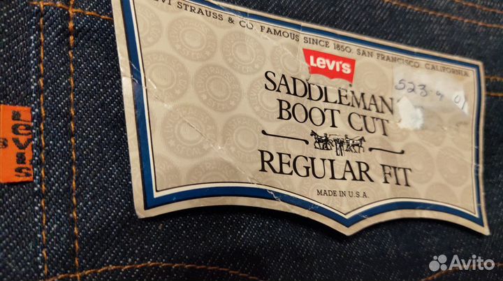 Джинсы levis 1984 USA 36/33