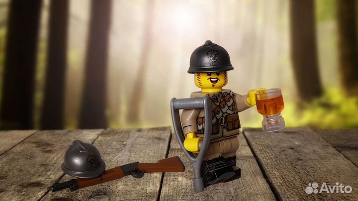 Lego французские солдаты