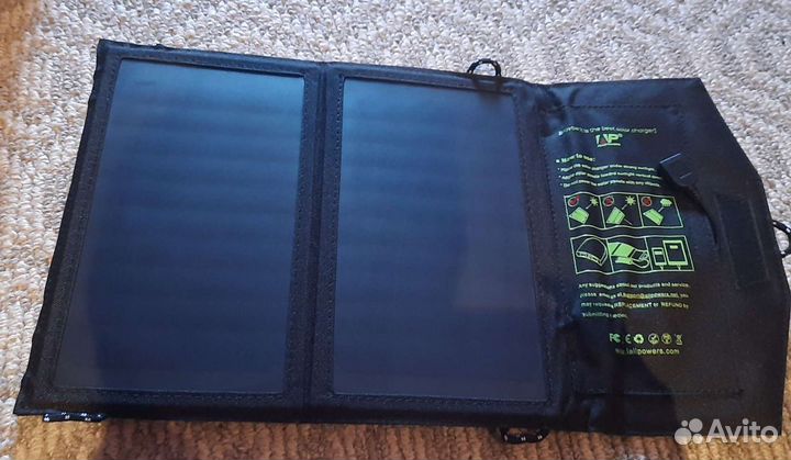 Солнечная батарея складная Allpowers 10w 21w 100w