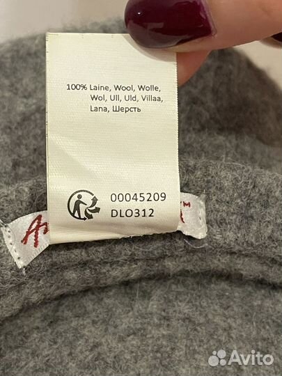 Берет на весну Anne Weyburn 100% шерсть