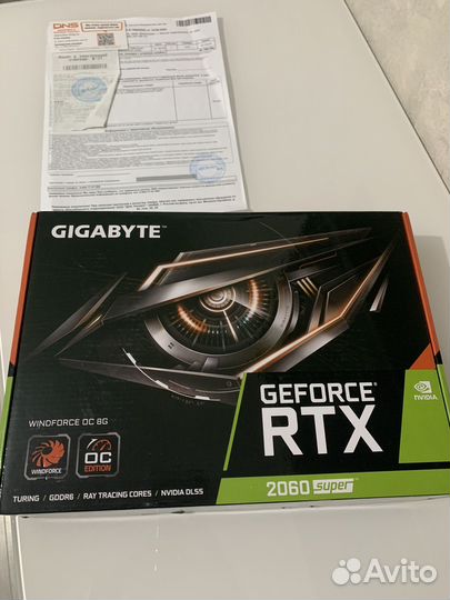 Видеокарта rtx 2060 super 8gb gigabyte