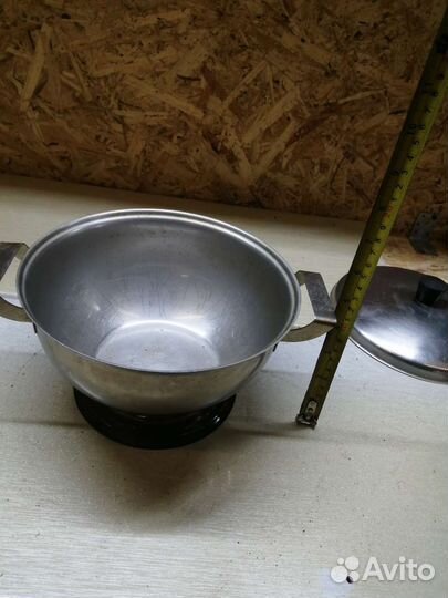 Чайник со свистком, кастрюля нерж