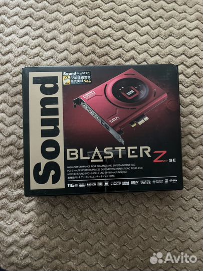 Звуковая карта creative sound blaster