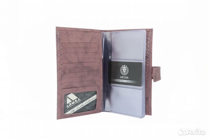 Кредитница из натуральной кожи