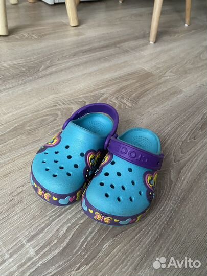 Crocs сабо для девочки 25