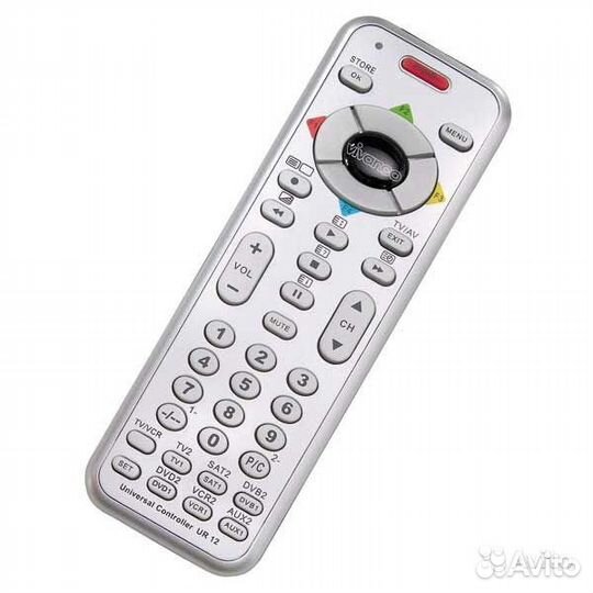 Vivanco 21634 Universal, ultra-slim 12in1 remote