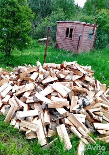 Дрова в укладку любого объема Березовые в Выборге