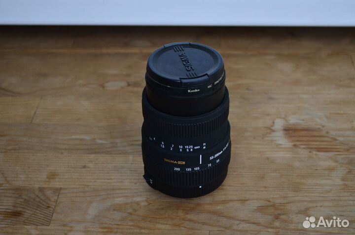 Объектив Sigma 55-200mm nikon
