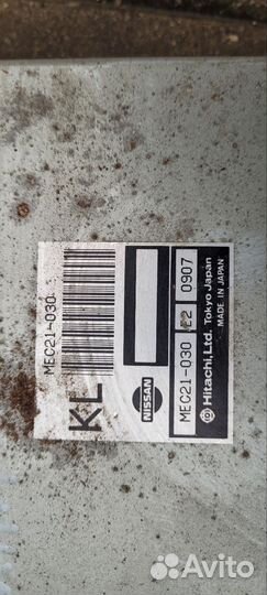 Эбу nissan almera 2000г