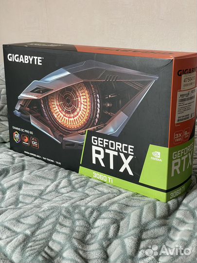 Видеокарта geforce RTX 3060Ti gaming OS PRO 8GB