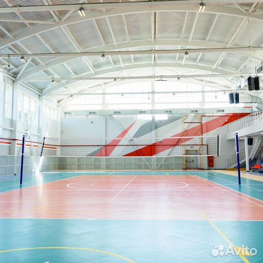 Волейбольные стойки универсальные со стаканами