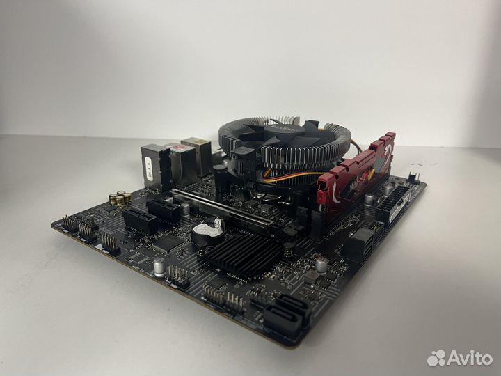 Материнская плата + i5 10400f + 16гб