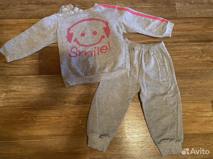 Костюм на флисе детский р.86-92